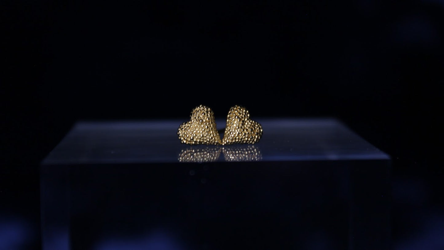 Eos stud heart Earrings